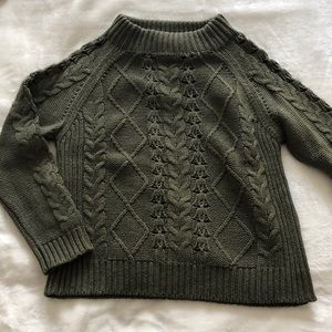 J. Crew Olive Green Sweater